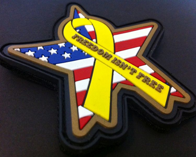 PW freedom isnt free 3D PVC Patch