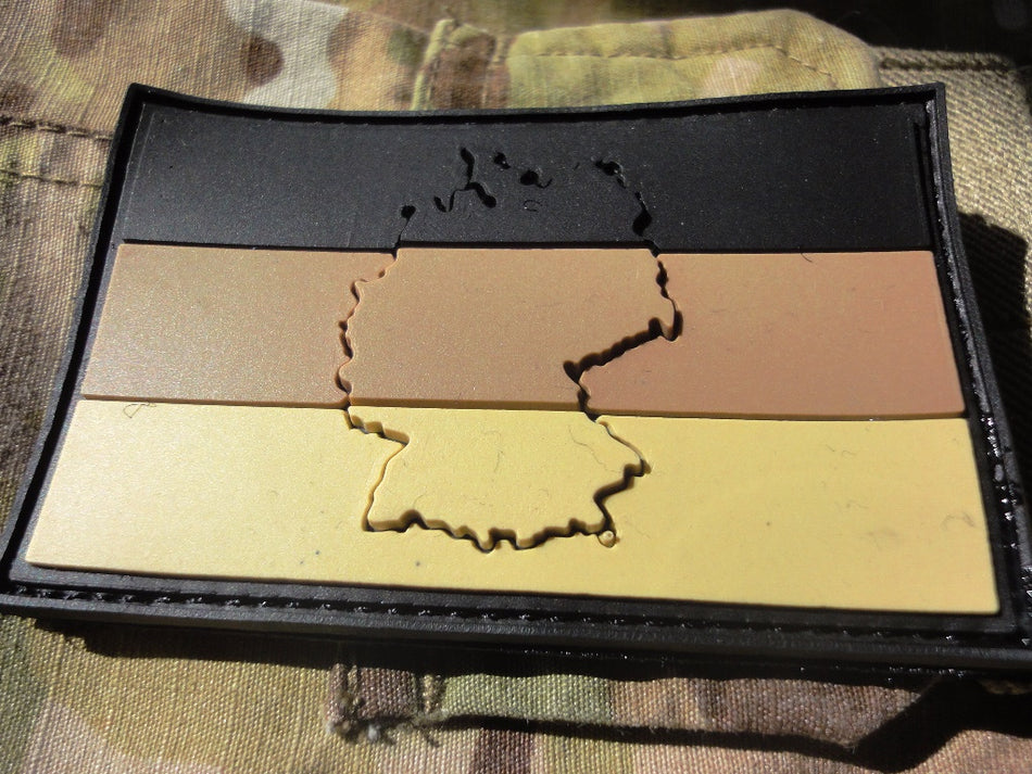 PW Deutschland desert 3D PVC Patch