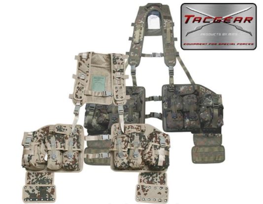 TACGEAR Chest Rig Specialist Tropentarn