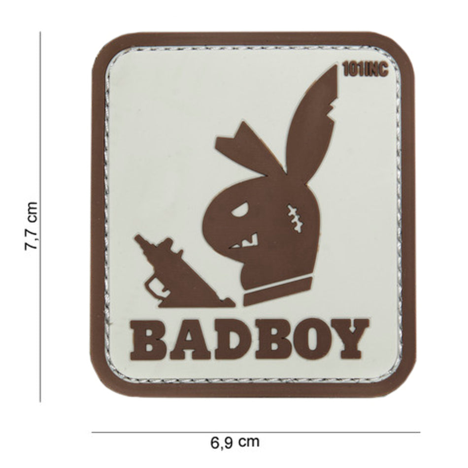 3D PVC badboy Patch