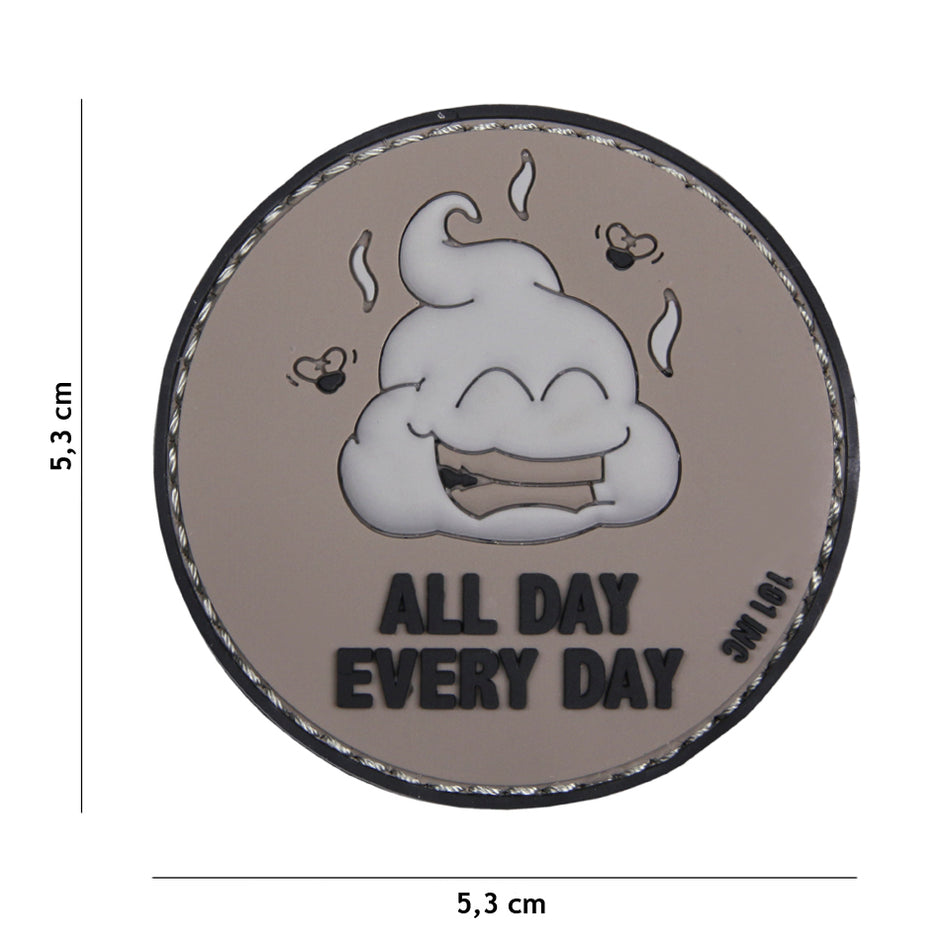 PVC all day every day Patch