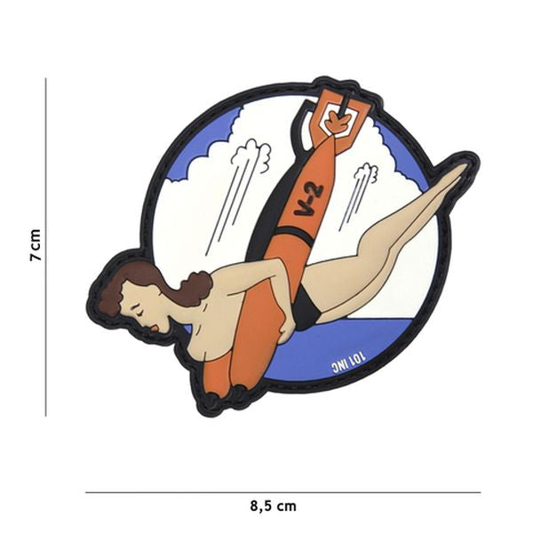 Patch 3D PVC V2 lady