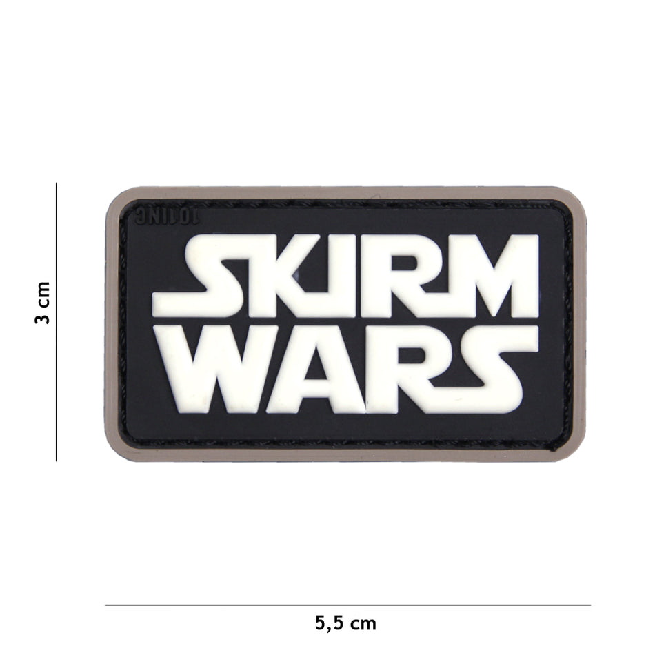 Patch 3D PVC Skirm Wars