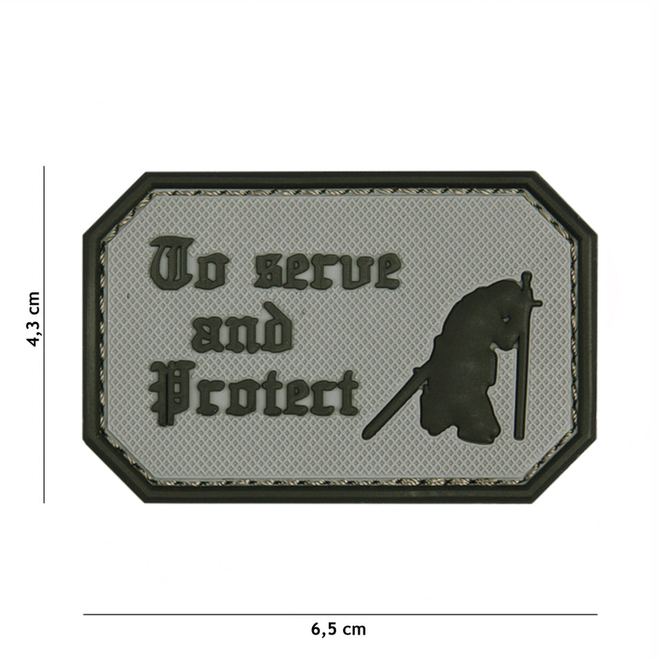 Patch 3D PVC To serve and protect