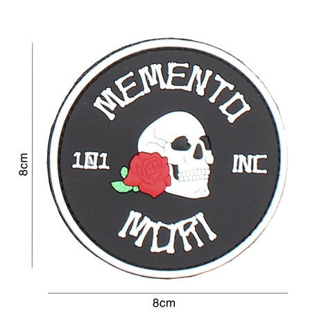 Patch 3D PVC Memento Mori