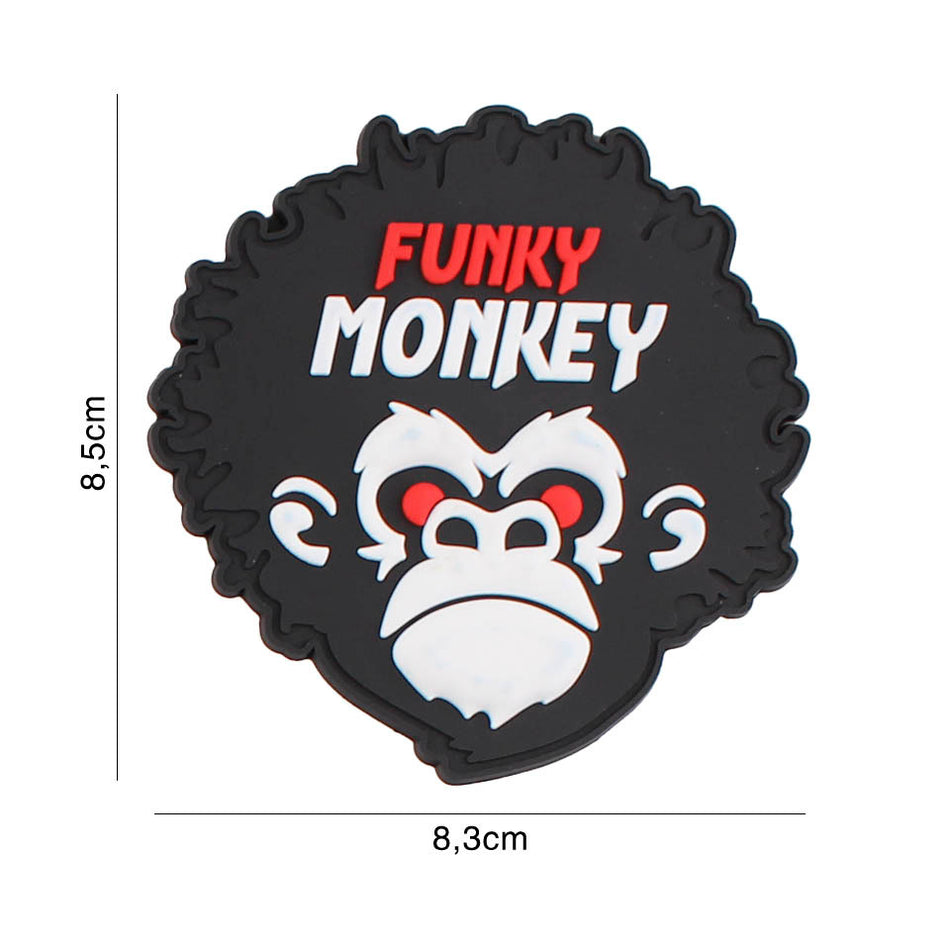 3D PVC Funky Monkey Patch