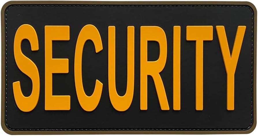 Mil Spec Monkey Patch PVC SECURITY small 15x7,5cm
