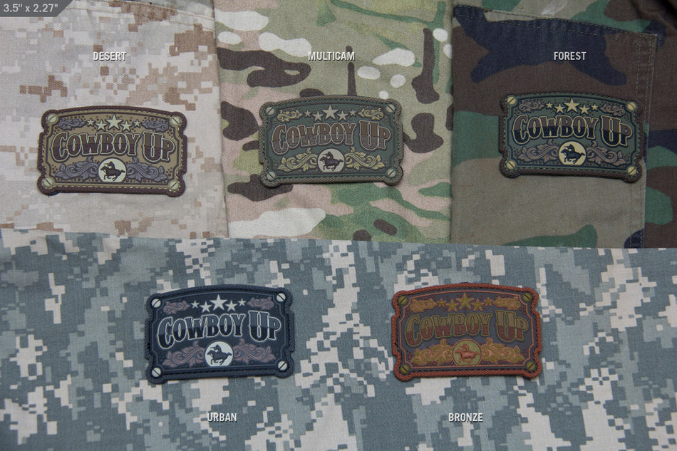 Mil Spec Monkey Patch Cowboy Up PVC
