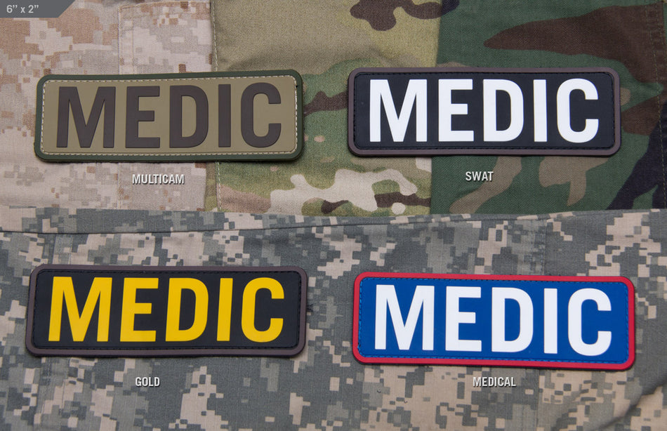 Mil Spec Monkey Patch Medic PVC
