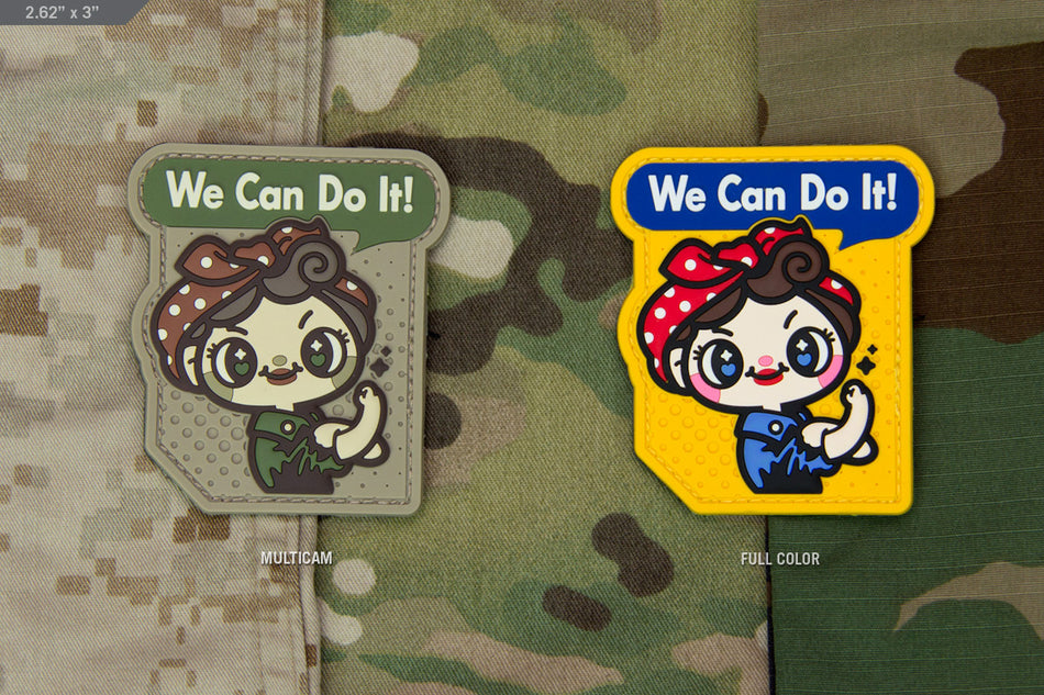 Milspec Monkey We Can Do It Cute Patch