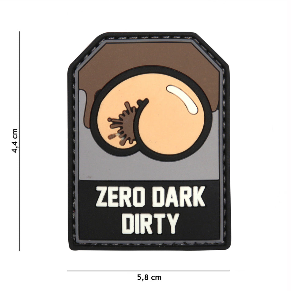 Patch 3D PVC Zero Dark Dirty