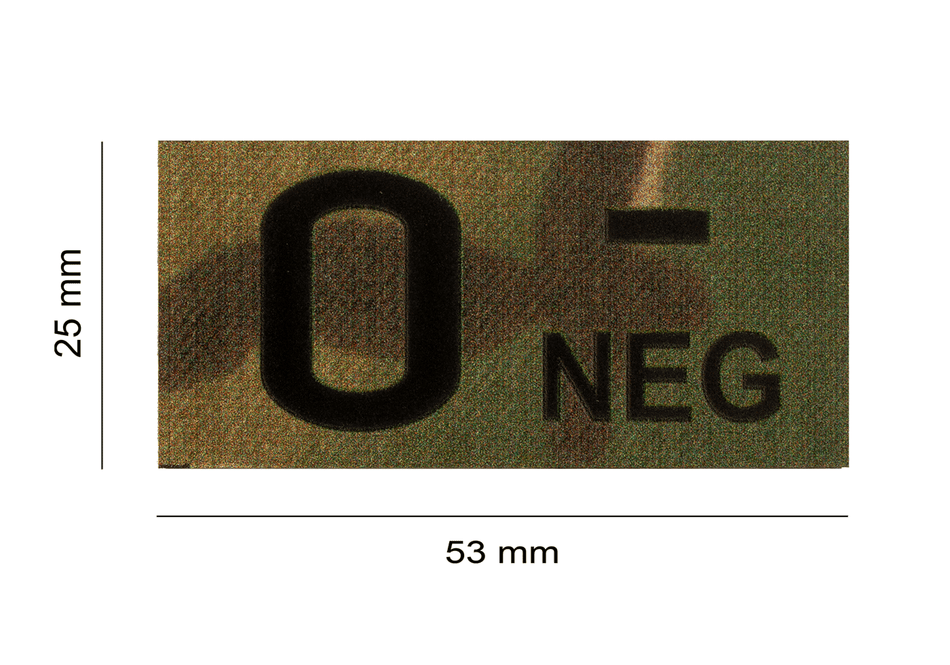 Clawgear IR Infrarot Patch 0 NEG