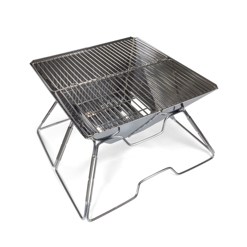 Origin Outdoors faltbare Grill- und Feuerschale 'Tetragon'