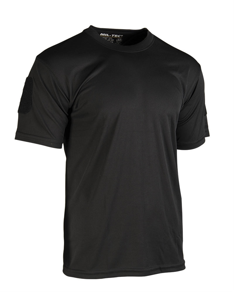 Mil-Tec Tactical Quick Dry T-Shirt Schwarz