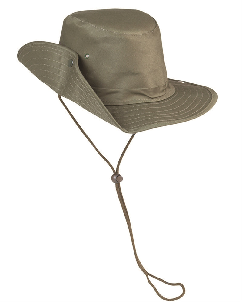 Mil-Tec Buschhut Sonnenhut mit Druckknopf