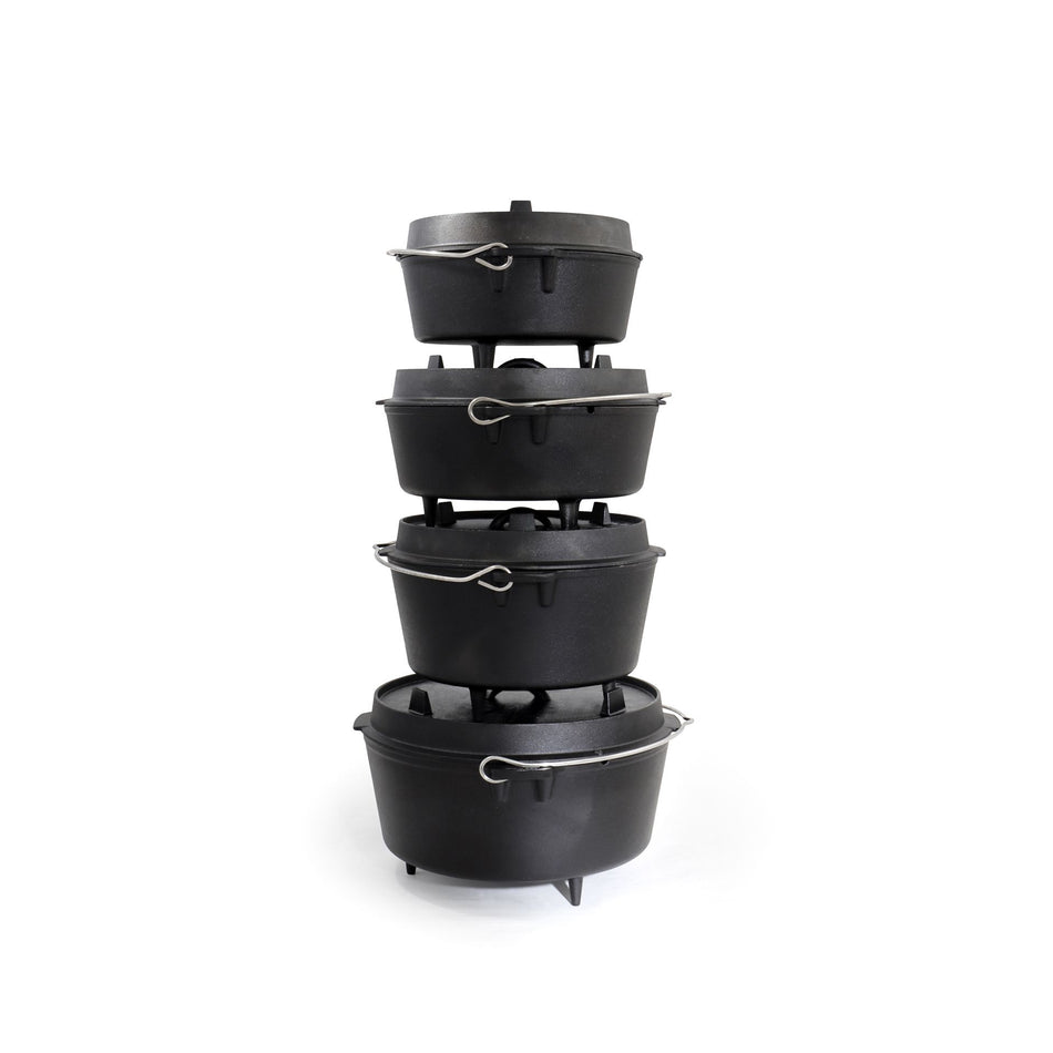 Origin Outdoors Feuertopf Grapen Gusseisen Topf