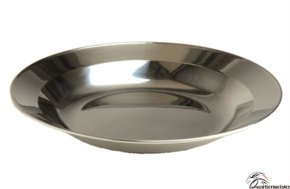 Mil-Tec Teller Tief Stainless Steel 22cm