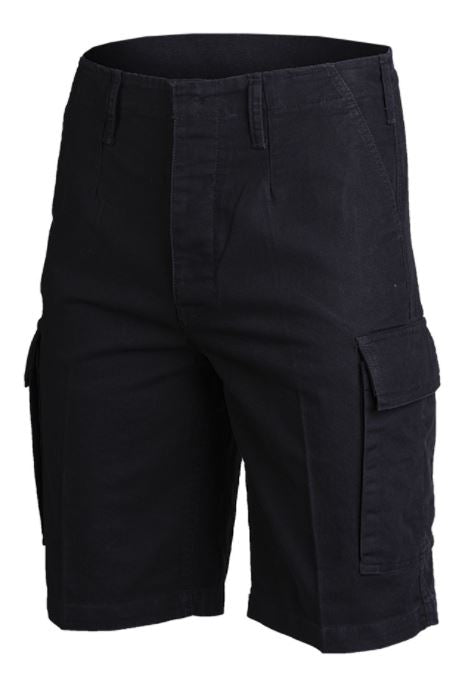 Mil-Tec BW Bermuda Moleskin Prewash Schwarz