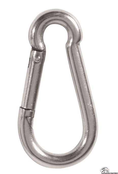 Mil-Tec Karabinerhaken S/Steel