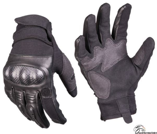 Mil-Tec Tactical Gloves Gen.II Leder Schwarz
