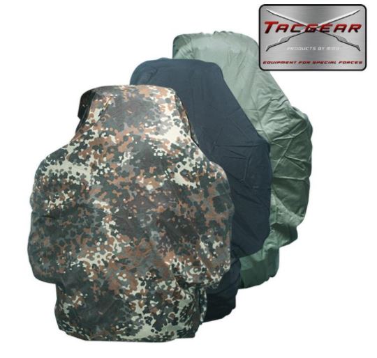 TACGEAR Rucksack Nässeschutz Cover Tarnbezug Regenschutz