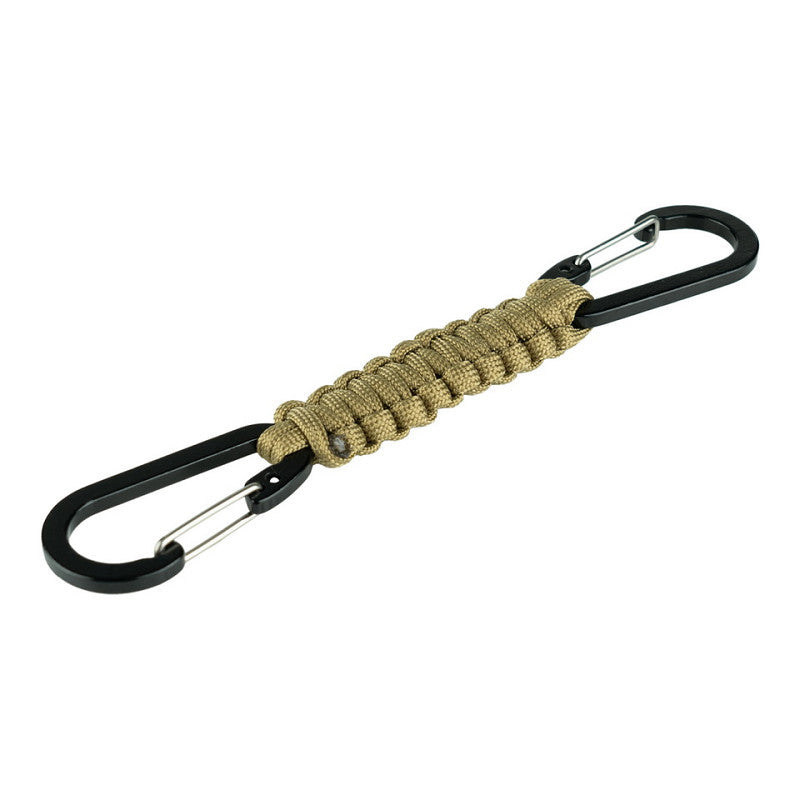 101 inc. Paracord-Doppelkarabiner JF026