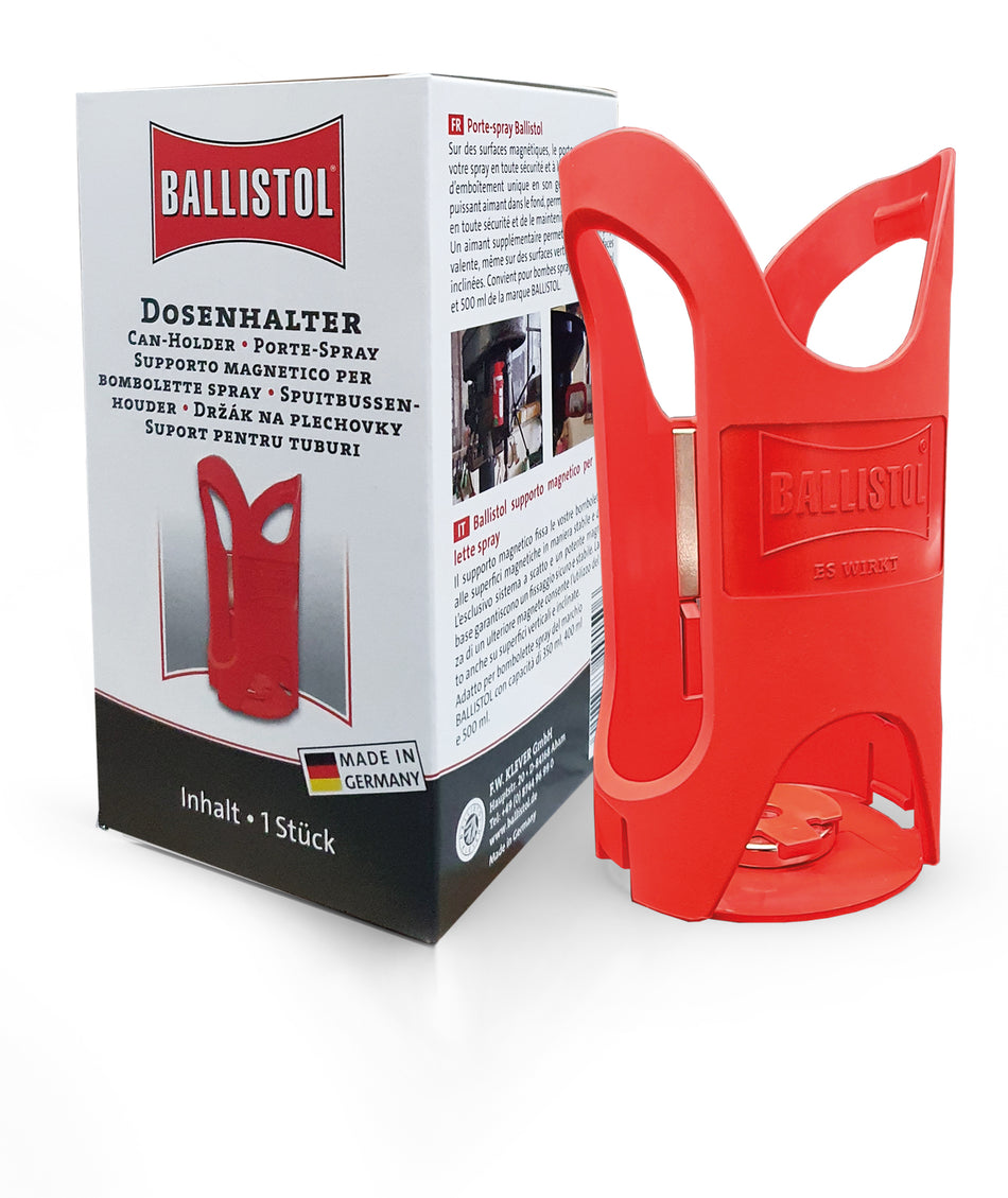 Ballistol Dosenhalter mit Magnet für alle Ballistol Spray Dosen