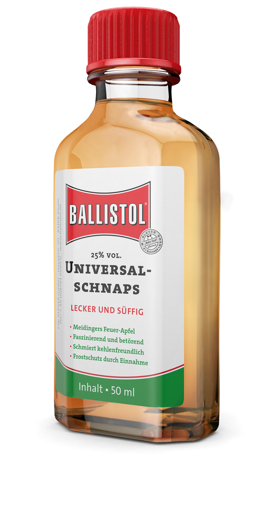 Ballistol Universal-Schnaps „Feuerapfel“ – 50 ml