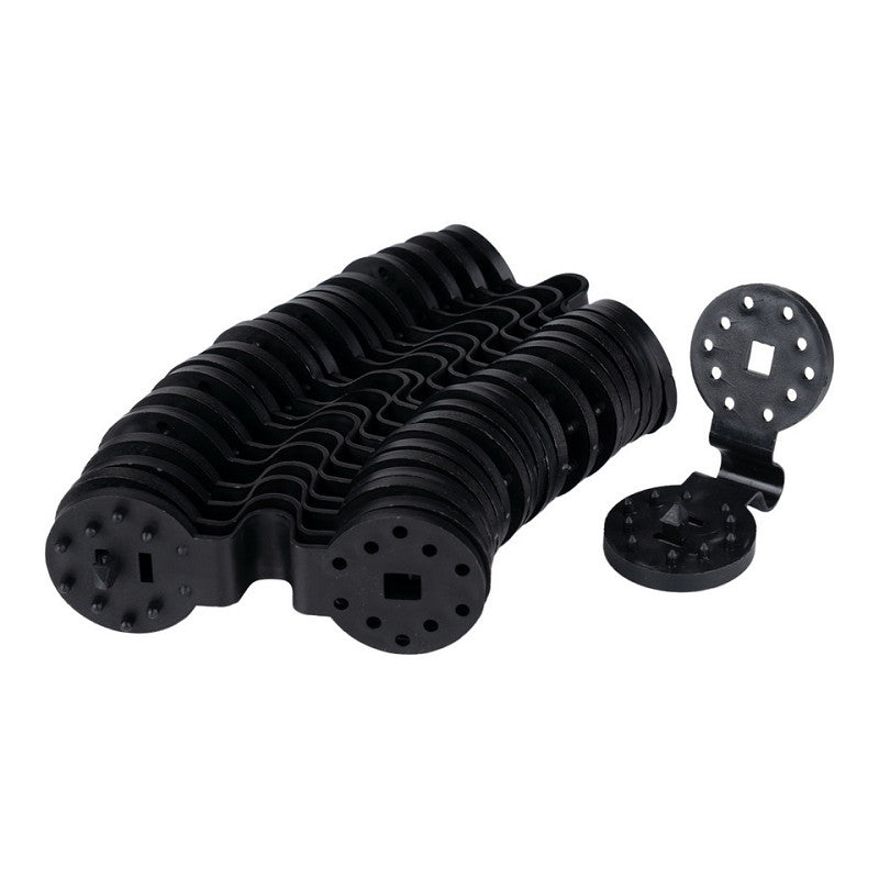 Fosco Industries Planenbefestigungsclips rund 20 Stück