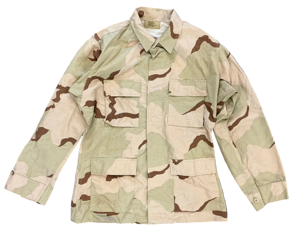 US Army / USGI Coat BDU Feldjacke DCU 3-Color Desert Wüstentarn Bluse