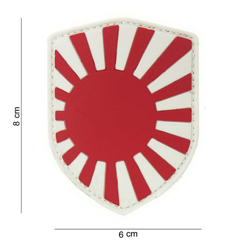 Patch 3D PVC Schild Japanischer Krieg