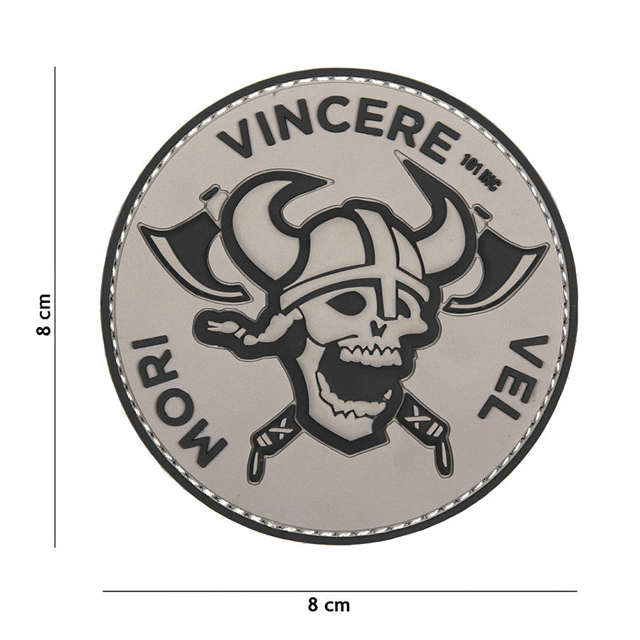Patch 3D PVC Mori Vincere Vel grau