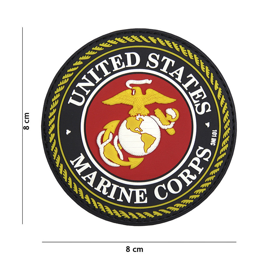 Patch 3D PVC United States Marine Corps rot