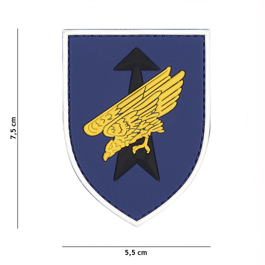 Patch 3D PVC Deutsche Spezialeinheiten Blau