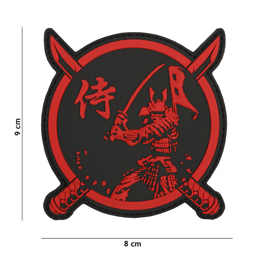 Patch 3D PVC Samurai Warrior