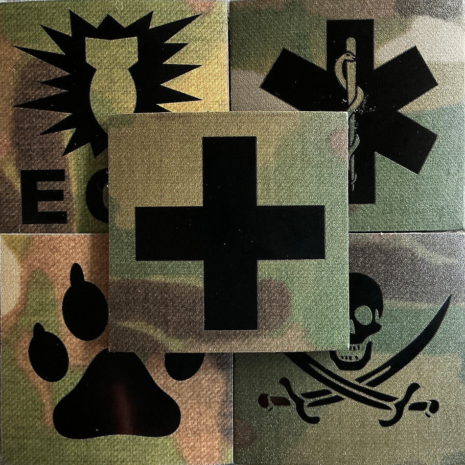 Reshet Graf - IR Patch 5x5cm (EOD, K9, Pirat, EMT, Medic)