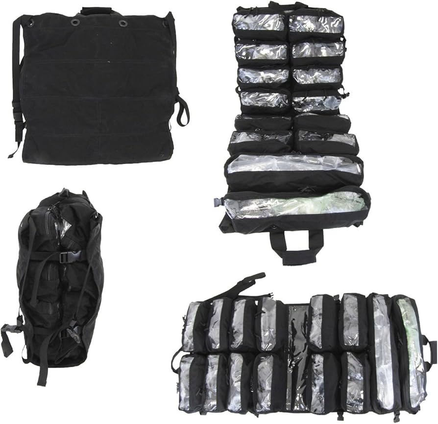 London Bridge Trading LBT-2209A Folding Medical Rollpack Bag