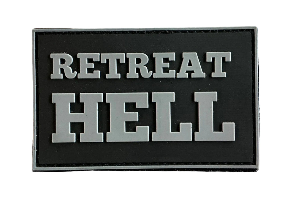 Patch 3D PVC Retreat HELL