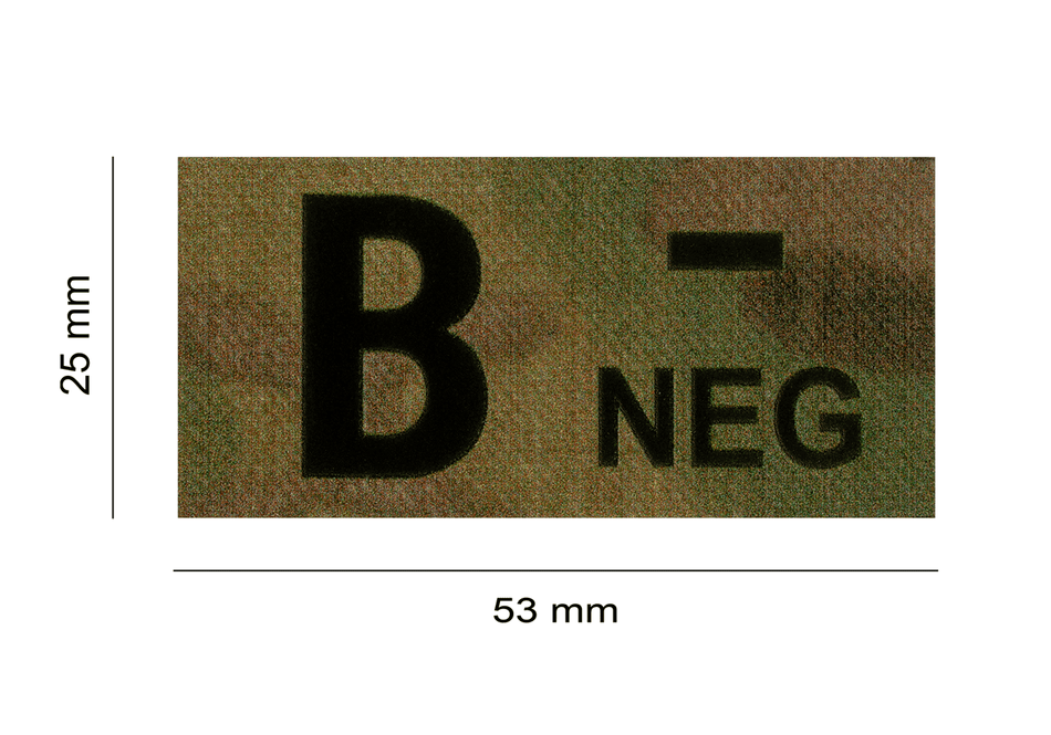 Clawgear IR Infrarot Patch B NEG