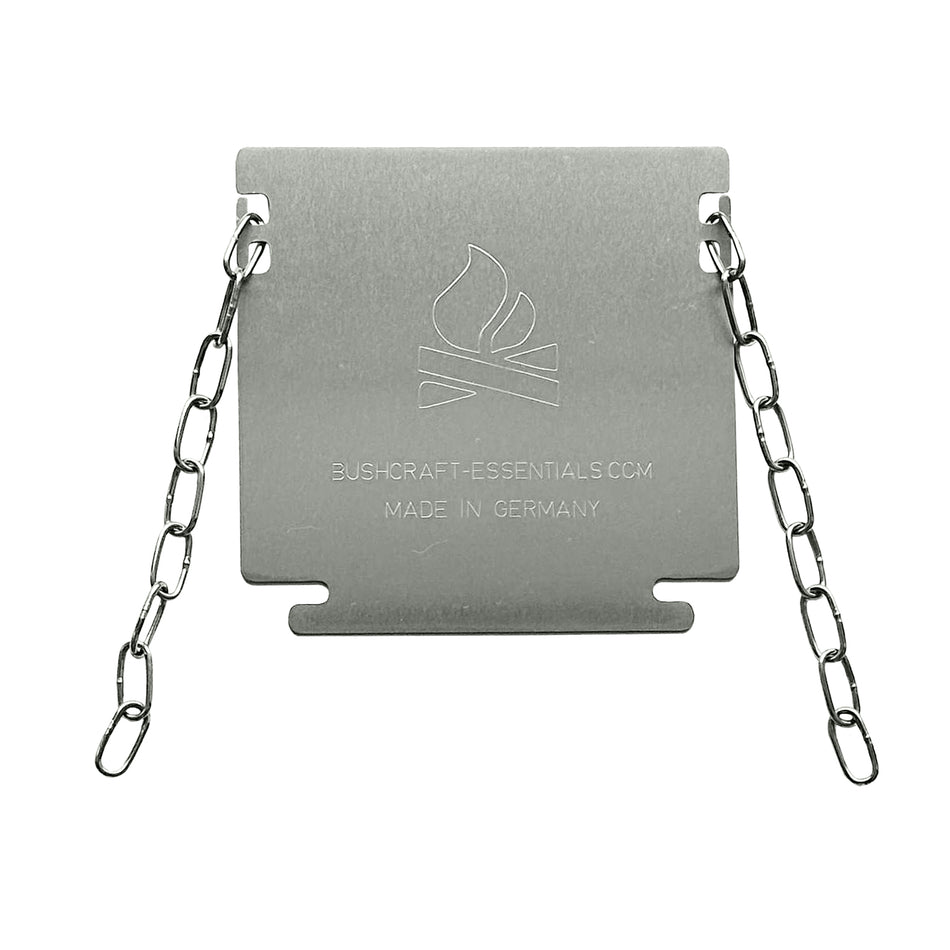 Bushcraft Essentials Holzrutsche für Bushbox LF – Brennstoff Nachschub ohne Anheben