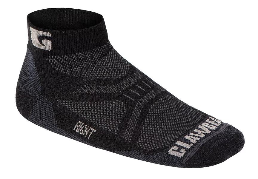 Clawgear Merino Low Cut / Ankle Socks schwarz