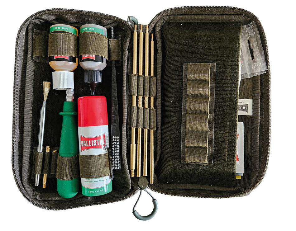 Ballistol Waffen Reinigungs Set 52tlg mit modularer Tasche