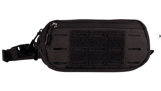 GÜRTELTASCHE LASER CUT SCHWARZ