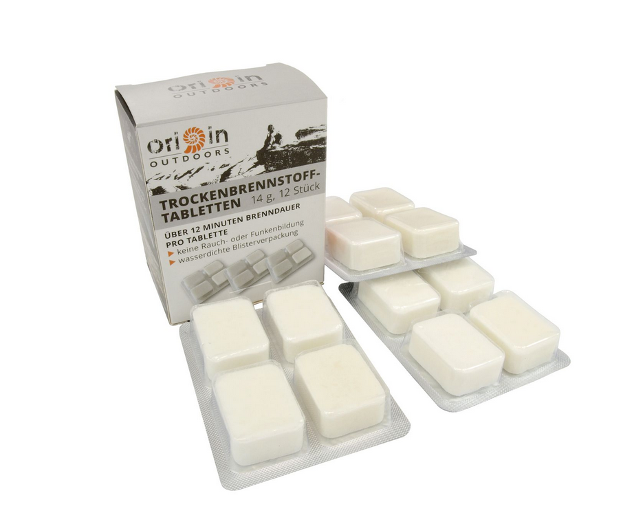 Origin Outdoors Trockenbrennstofftabletten