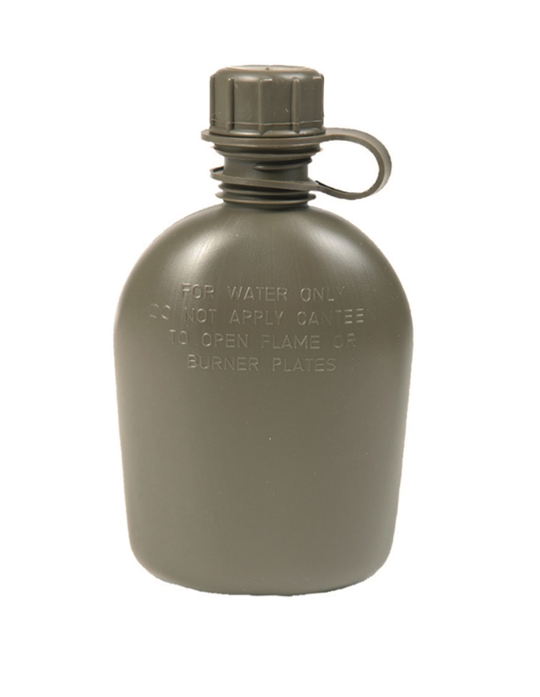 MIL-TEC US Feldflasche 1 Liter Oliv