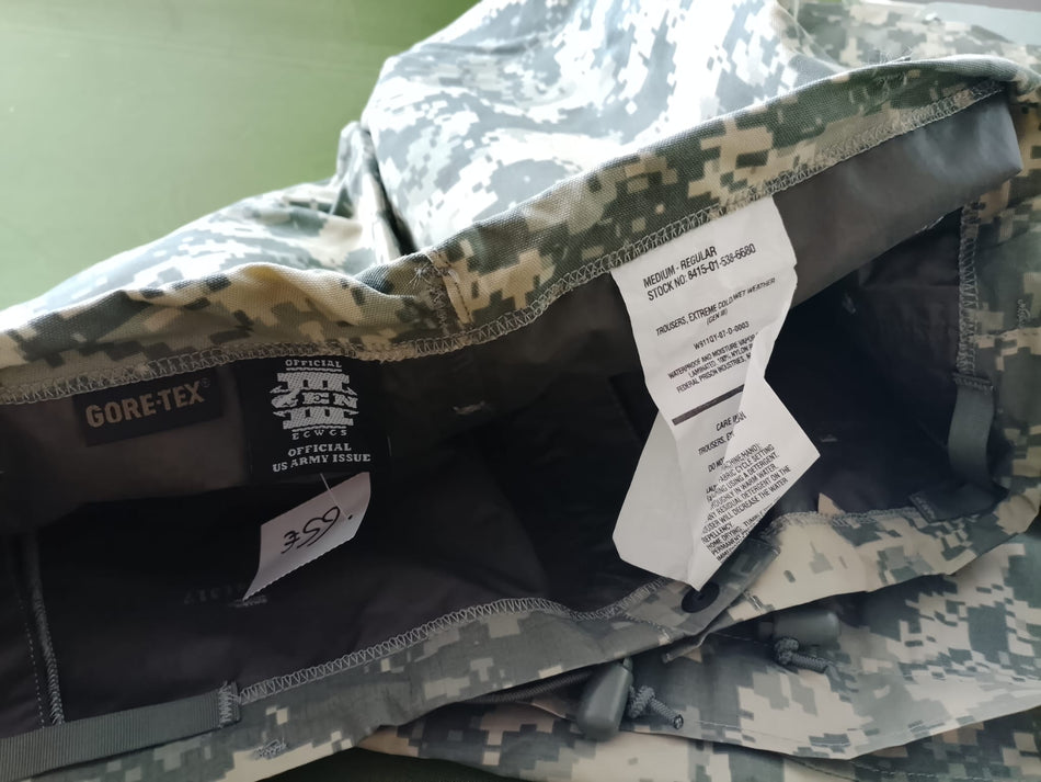 US Army Trousers Goretex Extreme Cold/Wet Weather ECWCS GEN3 Hose Surplus