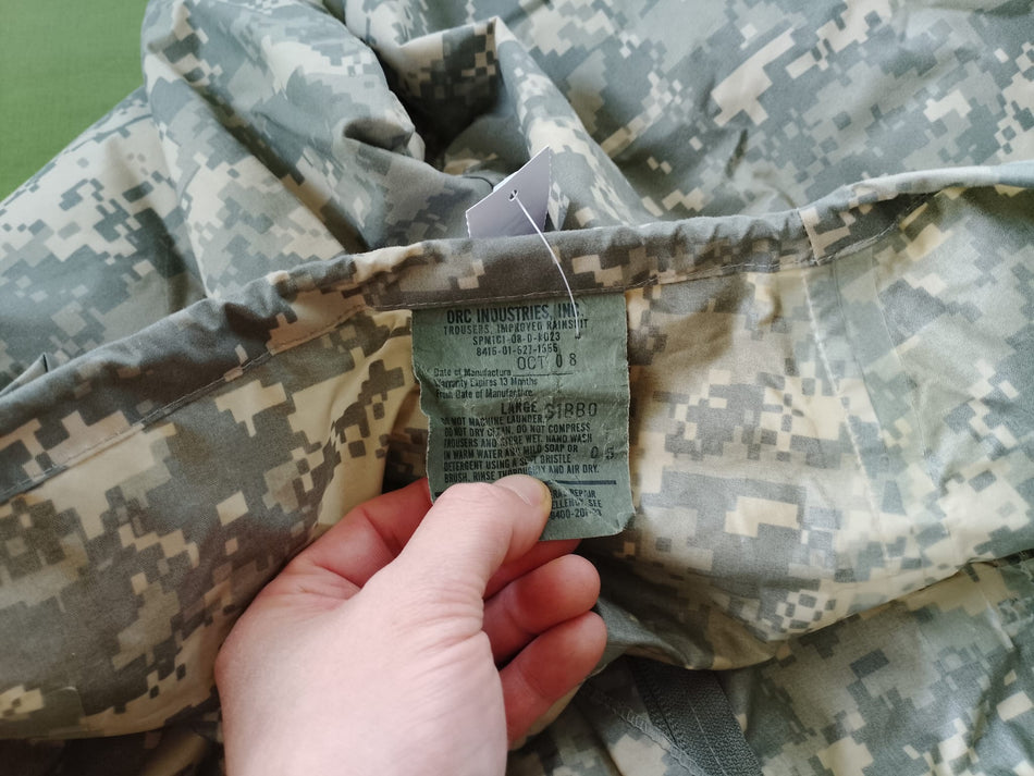 US Army Trousers Improved Rainsuit Hose Surplus