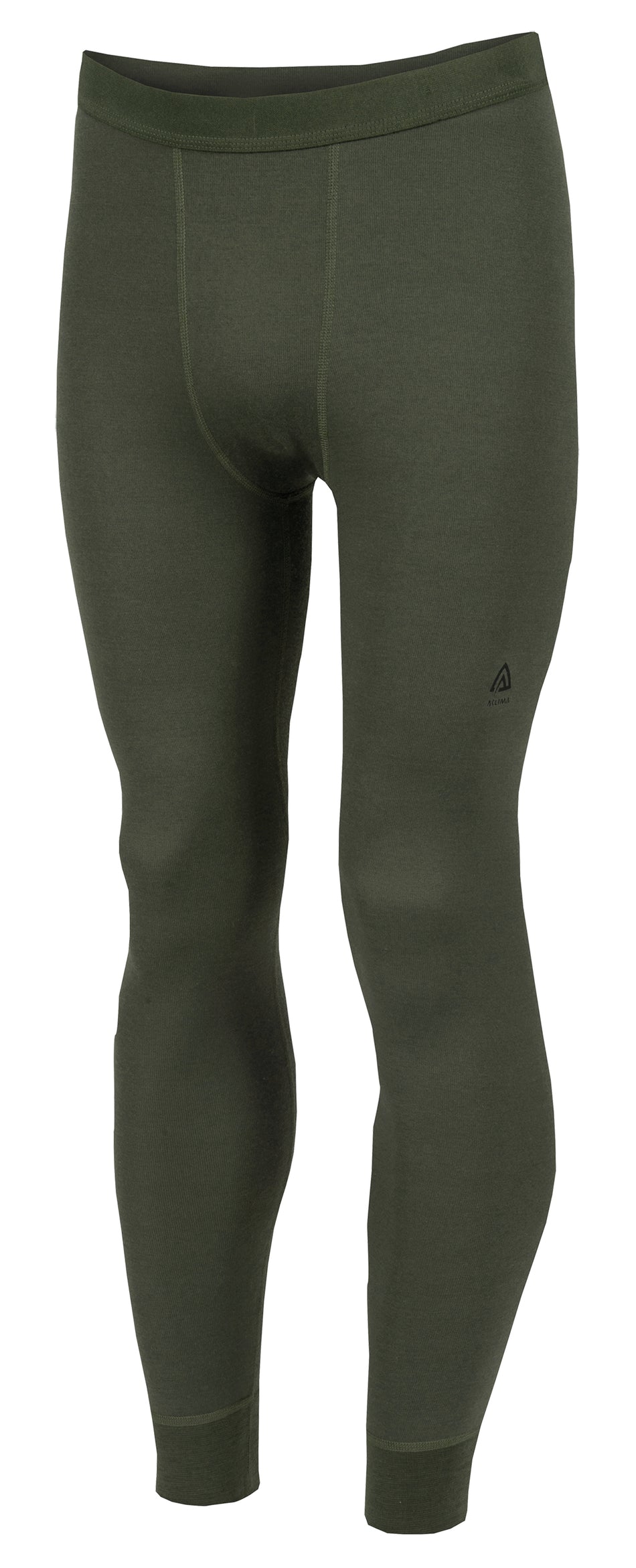 Aclima Hotwool Long Pant lange Unterhose 230 Gramm Wollfrottee Oliv