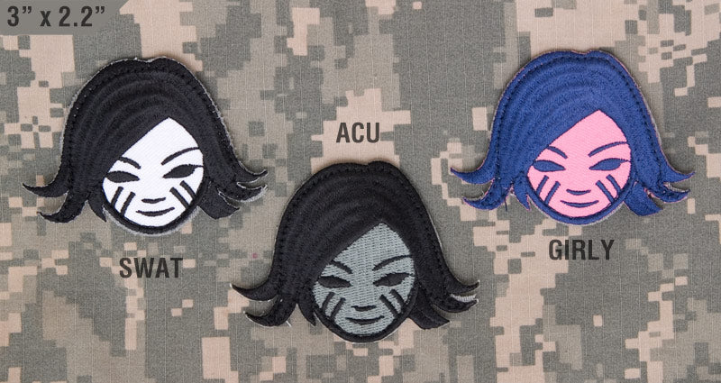 Mil-Spec Monkey Stoff Patch Battlegirl