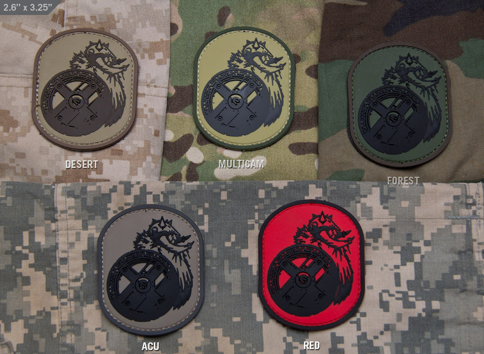 Mil Spec Monkey Patch Berserker PVC